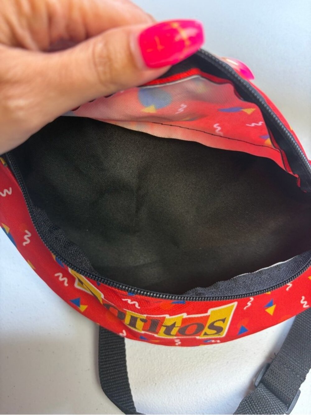 Vintage Doritos Fanny Pack Waist Bag 90s Frito Lay Promo Advertising Collectible - Picture 5 of 7